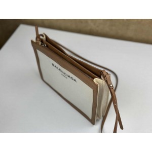 BALENCIAGA 339937 NAVY POCHETTE SHOULDER BAG