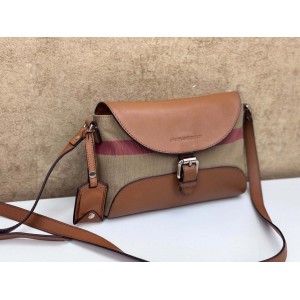 BURBERRY 3908810 HENHAM HOUSE CHECK CROSSBODY BAG