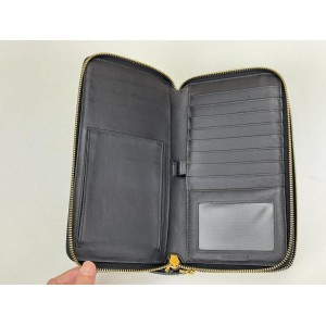 BURBERRY LONDON CHECK AND LEATHER ORGANIZER