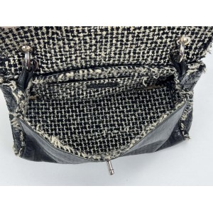CHANEL TWEED FRINGE CC FLAP BAG