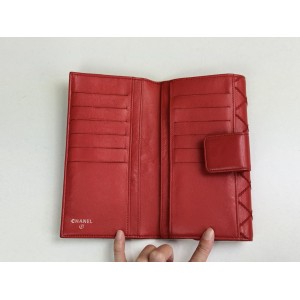 CHANEL CC L-DOUBLE LONG WALLET QUILTED