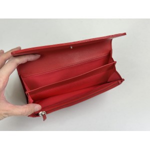 CHANEL CC L-DOUBLE LONG WALLET QUILTED