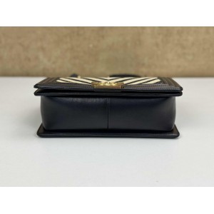 CHANEL MEDIUM BRAIDED CHEVRON CORDING LE BOY