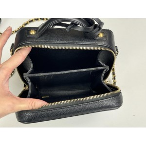 CHANEL A93342 SMALL CC FILIGREE VANITY CASE BAG