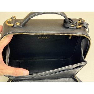 CHANEL A93344 LARGE CC FILIGREE VANITY CASE BAG