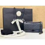 CHANEL A37587 2.55 REISSUE 226 CHEVRON MEDIUM FLAP