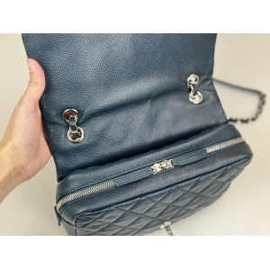 CHANEL A90683 FLAP ZIP BAG