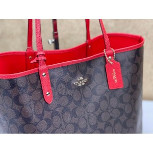 COACH 36658 REVERSIBLE CITY TOTE IN SIGNATURE [NEW]