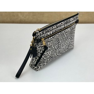 COACH 5220 DISNEY MICKEY MOUSE X KEITH HARING ACADEMY POUCH [NEW]