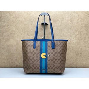 COACH 57277 LIMITED EDITION PAC MAN REVERSIBLE TOTE [NEW]