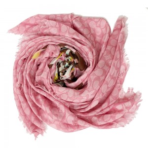 COACH C9004 HORSE AND CARRIAGE SQUARE SCARF [NEW]