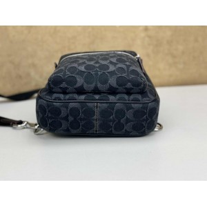 COACH CR763 MINI BACKPACK CROSSBODY IN SIGNATURE JACQUARD [NEW]