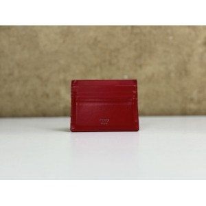 FENDI 7M0164 MONSTER LEATHER CARD HOLDER