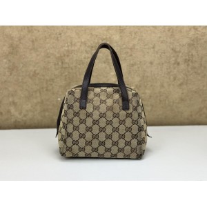 GUCCI 124542 MINI GG CANVAS BALTHUS TOFU BAG
