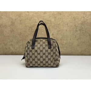 GUCCI 124542 MINI GG CANVAS BALTHUS TOFU BAG