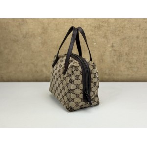 GUCCI 124542 MINI GG CANVAS BALTHUS TOFU BAG