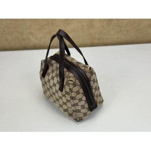 GUCCI 124542 MINI GG CANVAS BALTHUS TOFU BAG