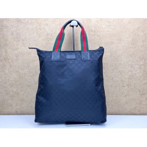 GUCCI 131233 GG WEB VERTICAL TOTE BAG