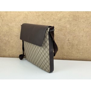 GUCCI 353429 GG SUPREME CANVAS MESSENGER BAG
