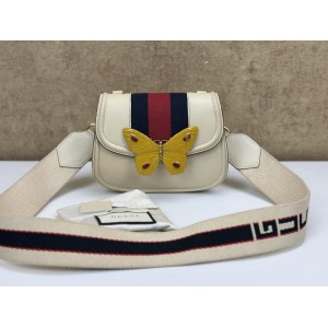 GUCCI 505388 BUTTERFLY TOTEM CROSSBODY BAG