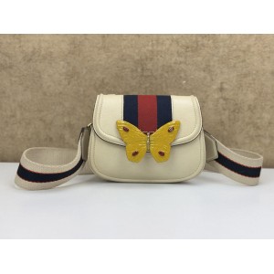 GUCCI 505388 BUTTERFLY TOTEM CROSSBODY BAG