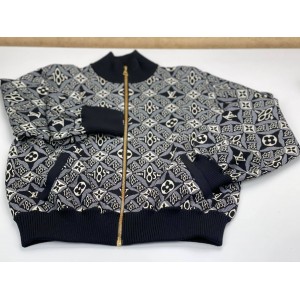 LOUIS VUITTON 1A8E4Z LONG SLEEVE ZIPPED CARDIGAN LOUIS VUITTON 1A8E4Z LONG SLEEVE ZIPPED CARDIGAN