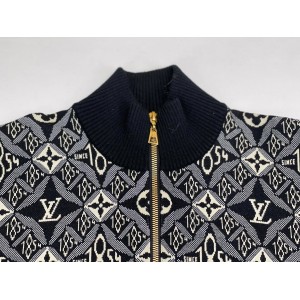 LOUIS VUITTON 1A8E4Z LONG SLEEVE ZIPPED CARDIGAN LOUIS VUITTON 1A8E4Z LONG SLEEVE ZIPPED CARDIGAN