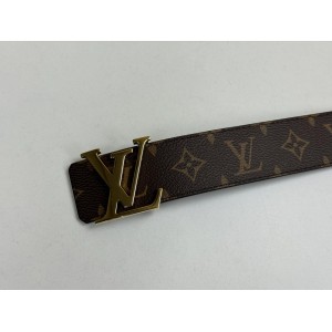 LOUIS VUITTON M0566 LV INITIALES 40MM REVERSIBLE BELT
