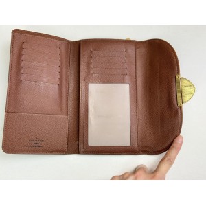 LOUIS VUITTON M60123 EUGENIE TRIFOLD LONG WALLET