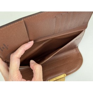 LOUIS VUITTON M60123 EUGENIE TRIFOLD LONG WALLET