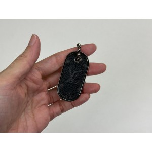 LOUIS VUITTON M63618 MONOGRAM ID TAB BAG CHARM AND KEY HOLDER