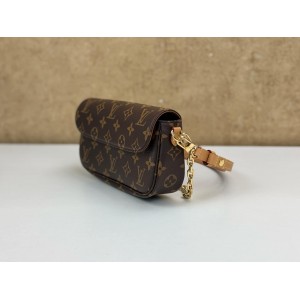 LOUIS VUITTON M81911 WALLET ON CHAIN IVY [NEW]