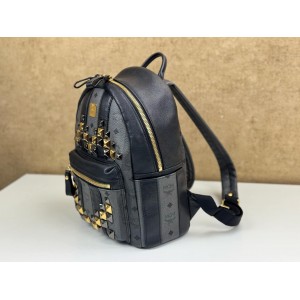 MCM MMK4AVI03EG001 SMALL STARK STUDS BACKPACK