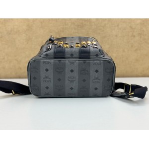 MCM MMK4AVI03EG001 SMALL STARK STUDS BACKPACK