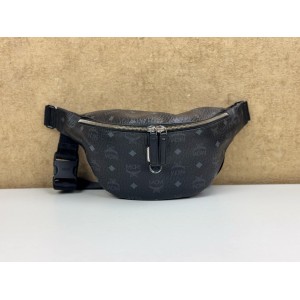 MCM MUZ9SF121BK001 FURSTEN BELT BAG IN VISETOS