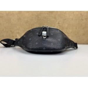 MCM MUZ9SF121BK001 FURSTEN BELT BAG IN VISETOS
