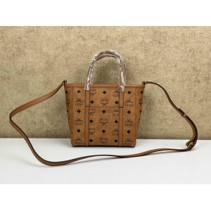 MCM MWPAATN04CO001 TONI TOP-ZIP SHOPPER IN VISETOS