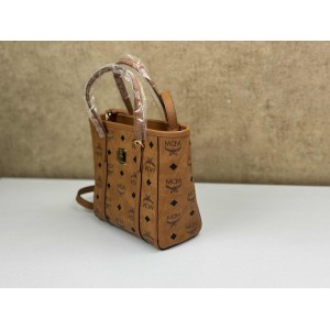 MCM MWPAATN04CO001 TONI TOP-ZIP SHOPPER IN VISETOS