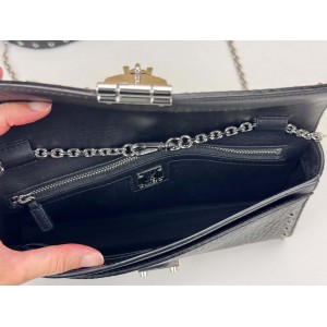 MCM MYZ8AME26BK0001 TRACY CROSSBODY BAG IN VISETOS