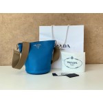 PRADA 1BE012 VITELLO DAINO BUCKET CROSSBODY [NEW]