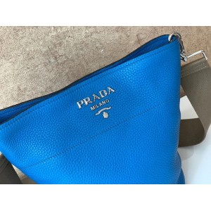 PRADA 1BE012 VITELLO DAINO BUCKET CROSSBODY [NEW]