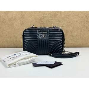 PRADA DIAGRAMS SHOULDER BAG
