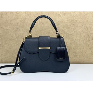 PRADA 1BN002 SIDONIE LARGE SAFFIANO LEATHER BAG