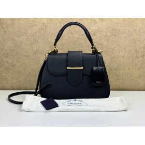 PRADA 1BN002 SIDONIE LARGE SAFFIANO LEATHER BAG