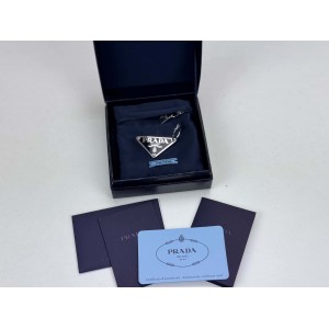 PRADA 1JO977 SYMBOLE PENDANT LEFT EARRING