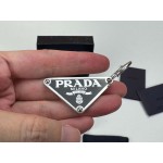 PRADA 1JO977 SYMBOLE PENDANT LEFT EARRING