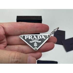 PRADA 1JO977 SYMBOLE PENDANT LEFT EARRING