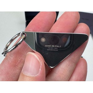 PRADA 1JO977 SYMBOLE PENDANT LEFT EARRING
