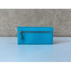 PRADA 1MH132 SAFFIANO LEATHER LONG FOLD WALLET [NEW]