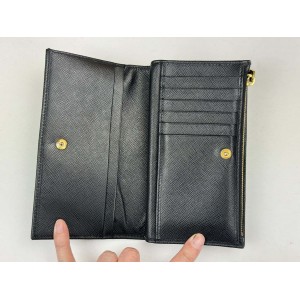 PRADA 1ML009 LARGE SAFFIANO LEATHER WALLET